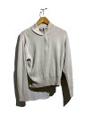 【中古】MHL.◆ニット・セーター(薄手)/2/コットン/クリーム/595-3163501【メンズウェア】