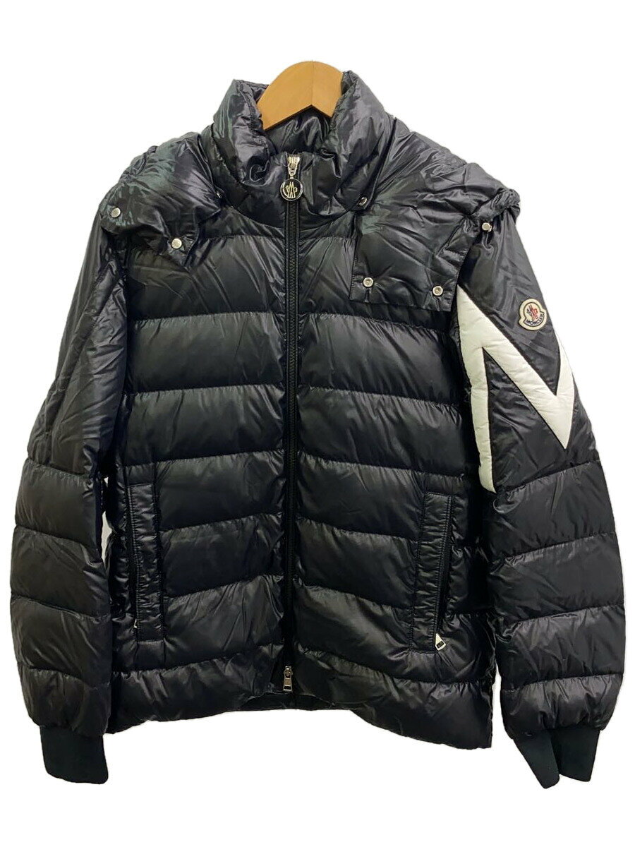 【中古】MONCLER◆CORYDALE/ダウンジャケット/1/ナイロン/BLK/無地/H20911A00101 68950//【メンズウェア】の商品画像