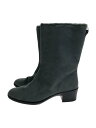【中古】TOP DRY◆冬ブーツ/24.5cm/グレー/ゴアテックス/TDY3201/裏フェイクファー【シューズ】(4)