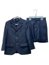 【中古】POLO RALPH LAUREN◆スーツ/110cm/ウール/NVY/無地【キッズ】