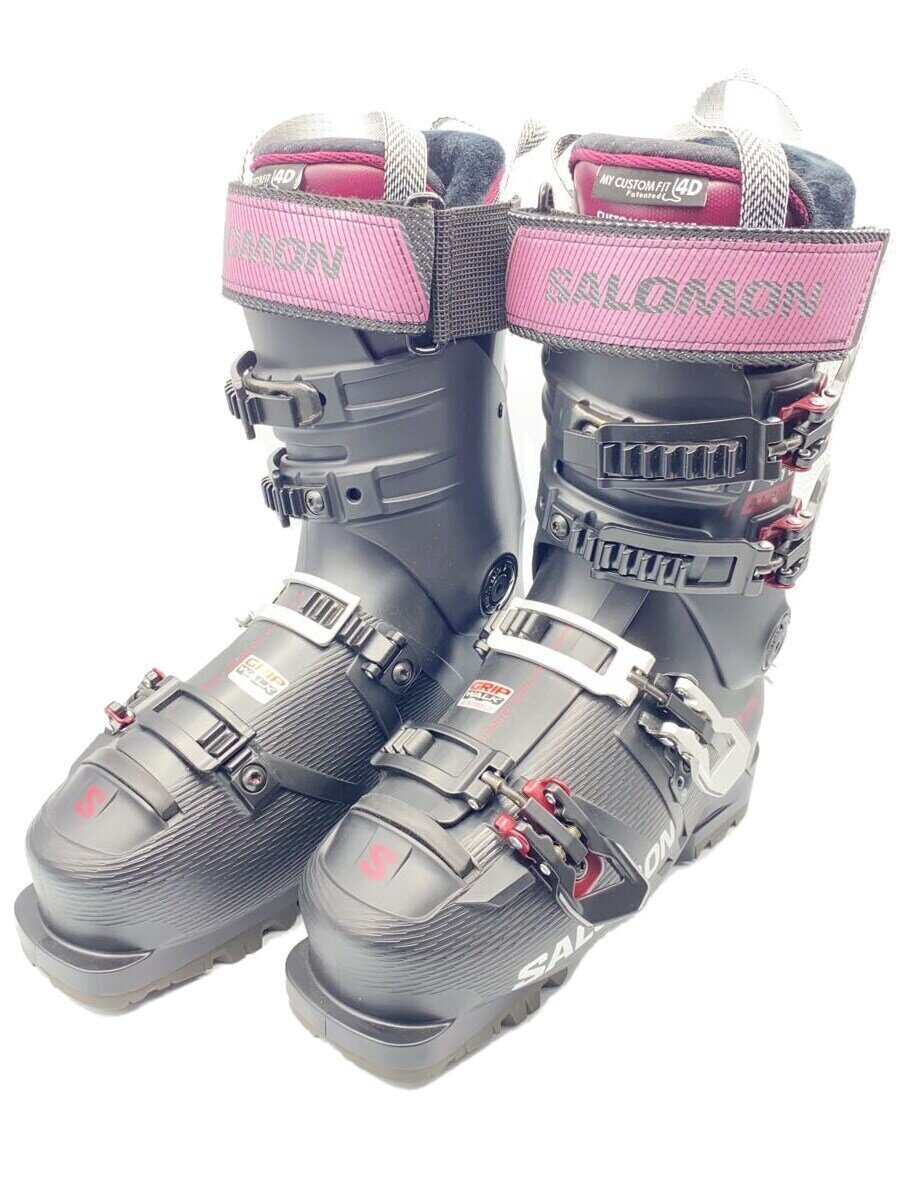 【中古】salomon◆スキーブーツ/23.5cm/BLK【スポーツ】
