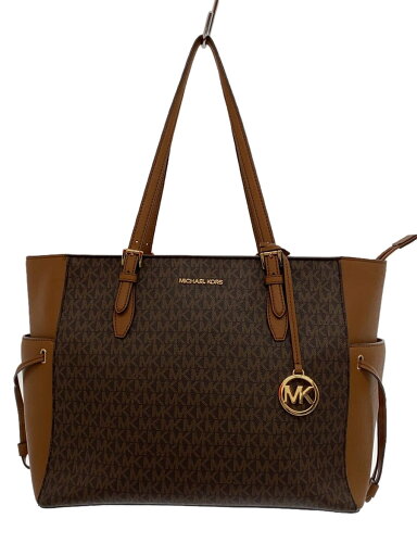 【中古】MICHAEL KORS◆トートバッグ/--/BRW/総柄/35S1G2GT7B【バッグ】 【中古】MICHAEL KORS◆トートバッグ/--/BRW/総柄/35S1G2GT7B【バッグ】