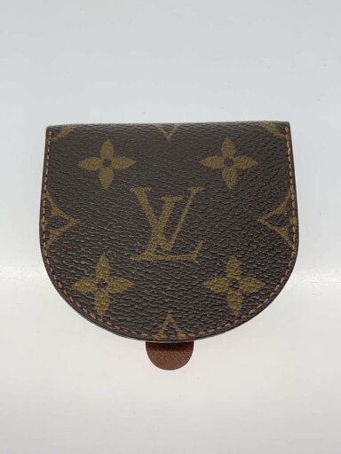 【中古】LOUIS VUITTON◆ポルト・モネ・キュヴェット_モノグラム・キャンバス_BRW/PVC/BRW/メンズ【服飾雑貨他】 【中古】LOUIS VUITTON◆ポルト・モネ・キュヴェット_モノグラム・キャンバス_BRW/PVC/BRW/メンズ【服飾雑貨他】