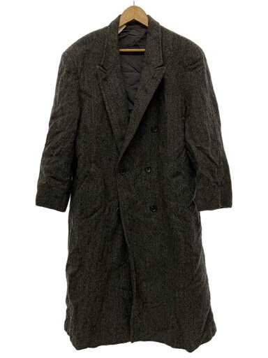 【中古】COMME CA DU MODE MEN◆チェスターコート/--/ウール/GRY/07-5513【メンズウェア】 【中古】COMME CA DU MODE MEN◆チェスターコート/--/ウール/GRY/07-5513【メンズウェア】
