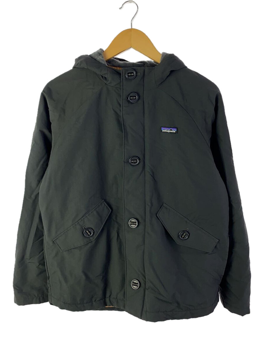 【中古】patagonia◆Boys Insulated Ismus Jacket/XXL/ナイロン/チャコール/無地/68045FA19【メンズウェア】
