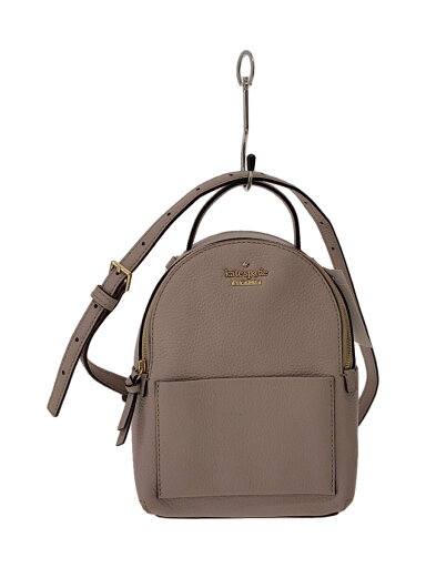 【中古】kate spade new york◆ミニリュック/レザー/PNK/PXRU8474//【バッグ】 【中古】kate spade new york◆ミニリュック/レザー/PNK/PXRU8474//【バッグ】