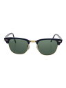 【中古】Ray-Ban◆サングラス/ウェリントン/プラスチック/BLK...(4)