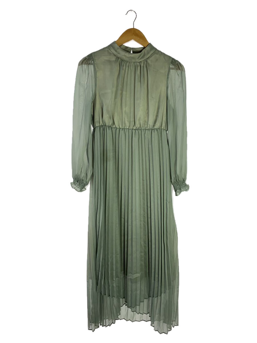 【中古】Dorry Doll◆レースビスチェ×ボトルネックプリーツワンピース/M/ポリエステル/GRN/82049-G//【レディースウェア】
