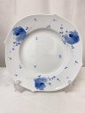【中古】Meissen◆青い花/プレートお皿/食器/WHT//【キッチン用品】