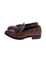 【中古】chausser◆チャッカブーツ/24.5cm/BRW/馬革/c-7120【シューズ】