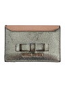 【中古】MIU MIU◆カードケース/レザー/SLV/レディース【服飾雑貨他】