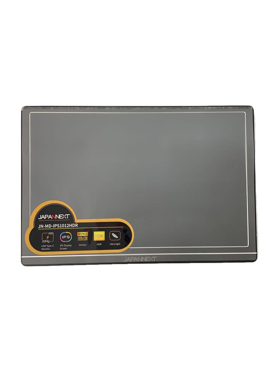 【中古】JAPANNEXT◆PCモニター・液晶ディスプレイ JN-MD-IPS1012HDR/ブラック/ケーブル/取説【パソコン】