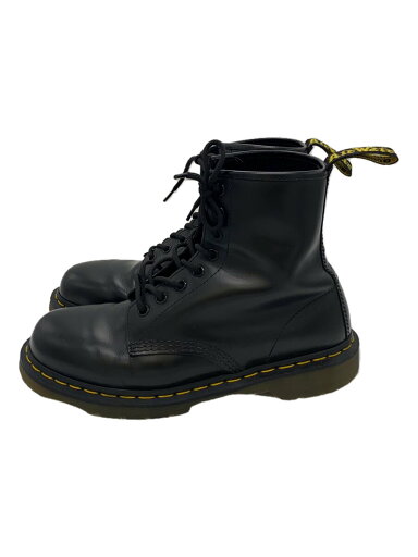 【中古】Dr.Martens◆ブーツ/US8/BLK/レザー/aW006【シューズ】 【中古】Dr.Martens◆ブーツ/US8/BLK/レザー/aW006【シューズ】