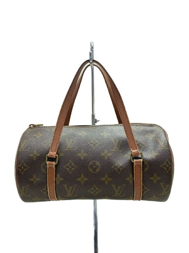【中古】LOUIS VUITTON◆パピヨン26_モノグラム・キャンバス_BRW/PVC/BRW/総柄【バッグ】 【中古】LOUIS VUITTON◆パピヨン26_モノグラム・キャンバス_BRW/PVC/BRW/総柄【バッグ】