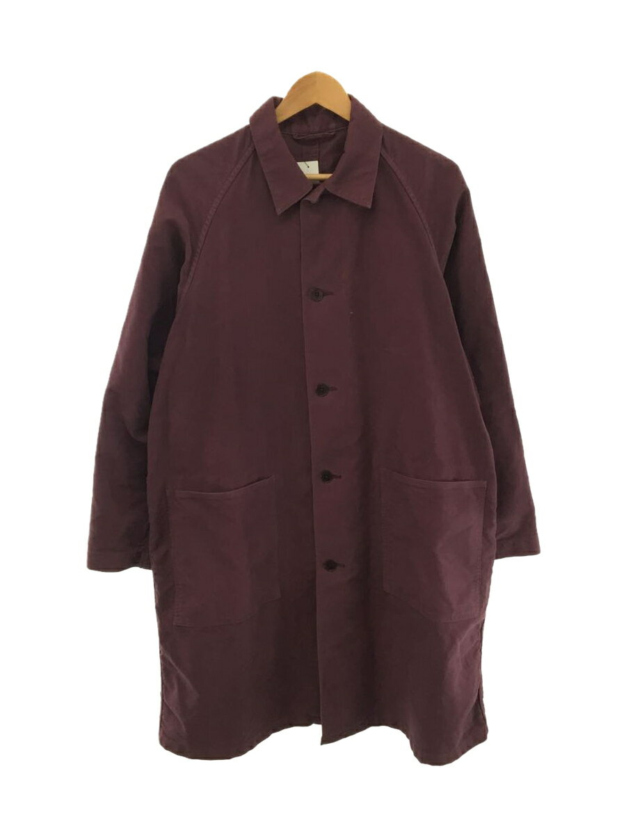 【中古】BRUNABOINNE◆コート/2/コットン/BRD/18AW/アルチザンスエードコート/ステンカラー【メンズウェア】