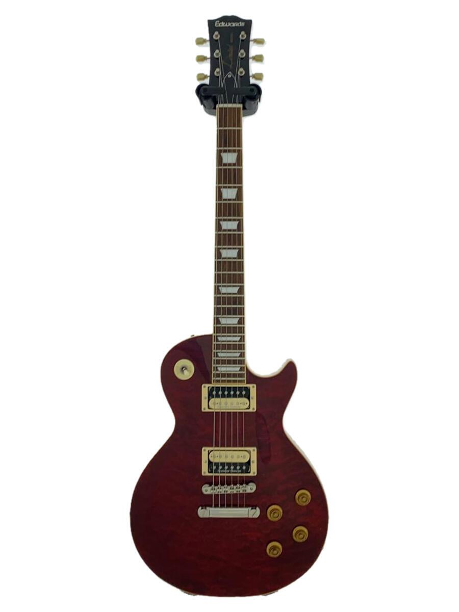 【中古】EDWARDS◆E-LP-125SD/QM/エレキギター/レスポールタイプ/赤系/HH//【楽器】