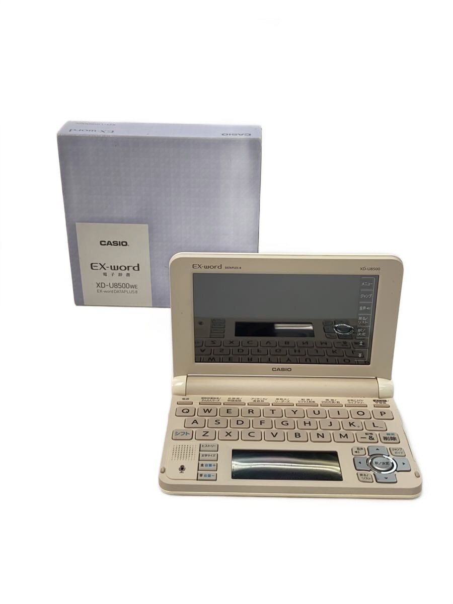 【中古】CASIO◆電子辞書 エクスワード XD-U8500PK [ライトピンク]/カシオ【家電・ビジュアル・オーディオ】