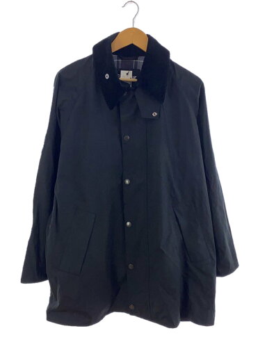 【中古】Barbour◆ロングトランスジャケット/42/ポリエステル/BLK/無地/231LCAS020【メンズウェア】 【中古】Barbour◆ロングトランスジャケット/42/ポリエステル/BLK/無地/231LCAS020【メンズウェア】
