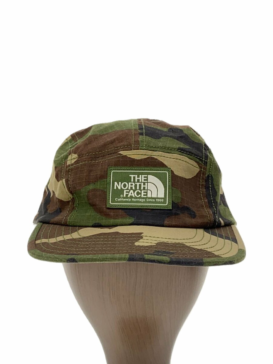 【中古】THE NORTH FACE◆キャップ/FREE/コットン/KHK/カモフラ/メンズ/NN01858Z【服飾雑貨他】