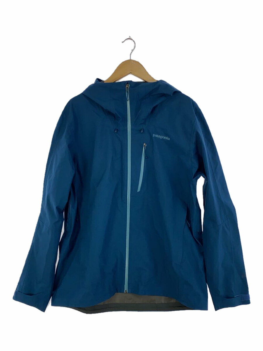 【中古】patagonia◆マウンテンパーカ/L/ポリエステル/ブルー/84986【メンズウェア】