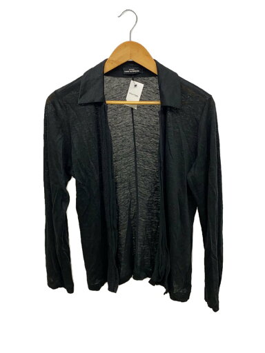 【中古】tricot COMME des GARCONS◆カーディガン(薄手)/--/リネン/BLK/TT-020100【レディースウェア】 【中古】tricot COMME des GARCONS◆カーディガン(薄手)/--/リネン/BLK/TT-020100【レディースウェア】