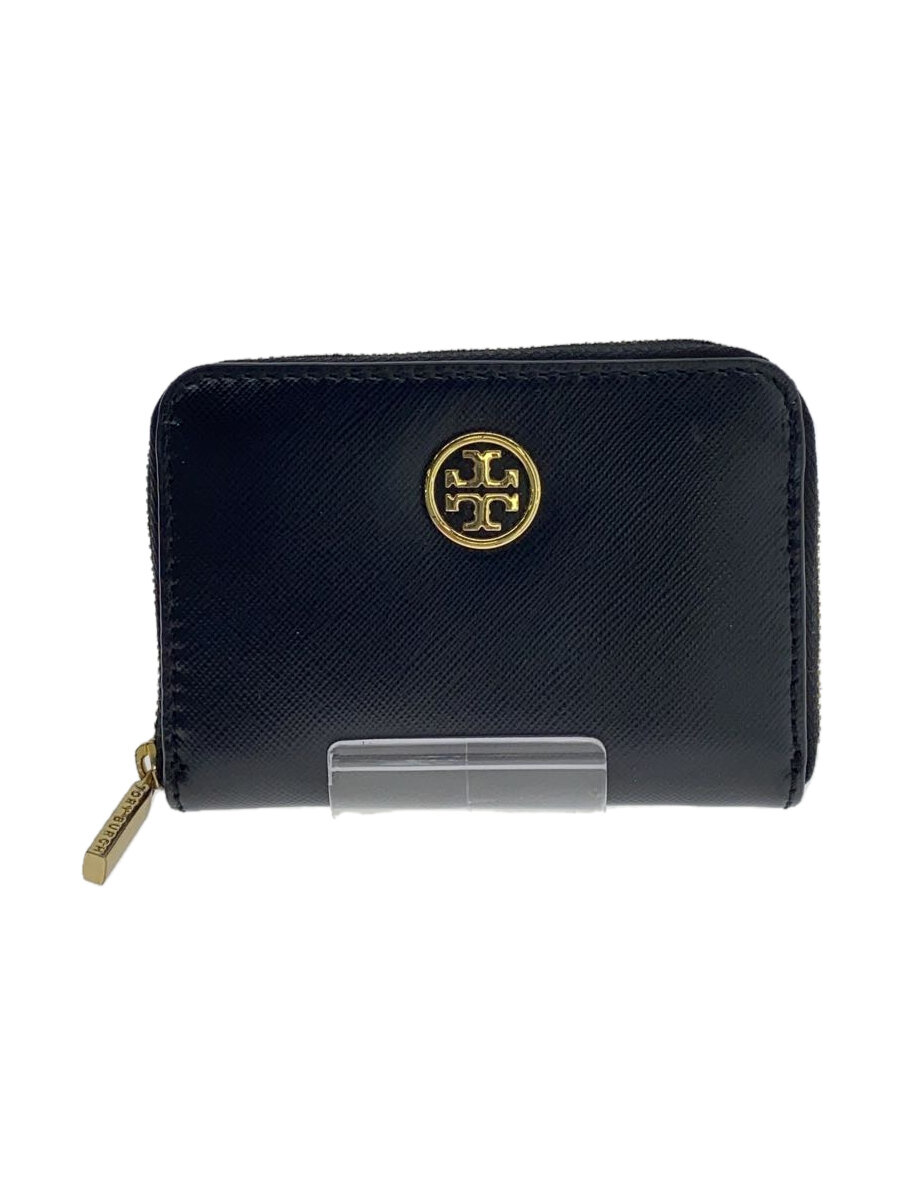 【中古】TORY BURCH◆カードケース/レザー/ブラック/無地/レディース/HFA031 05-15【服飾雑貨他】