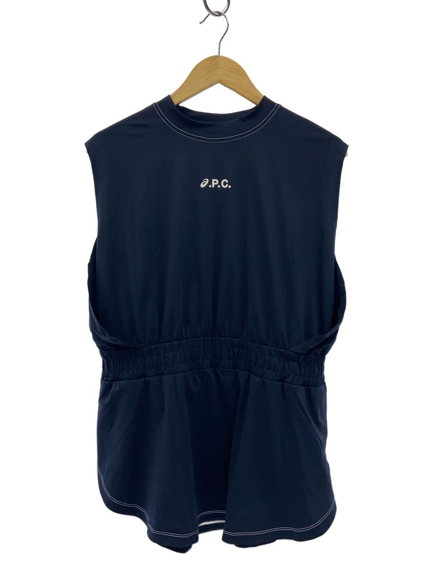 【中古】ASICS◆テニスウェア/ワンピース/M/NVY【スポーツ】