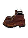 【中古】RED WING◆6-inch Classic Moc/レースアップブーツ/US8/BRD/レザー//【シューズ】(4)