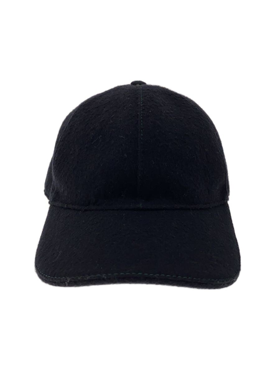 【中古】GUCCI◆GUCCI グッチ キャップ/XL/ウール/BLK/メンズ//【服飾雑貨他】
