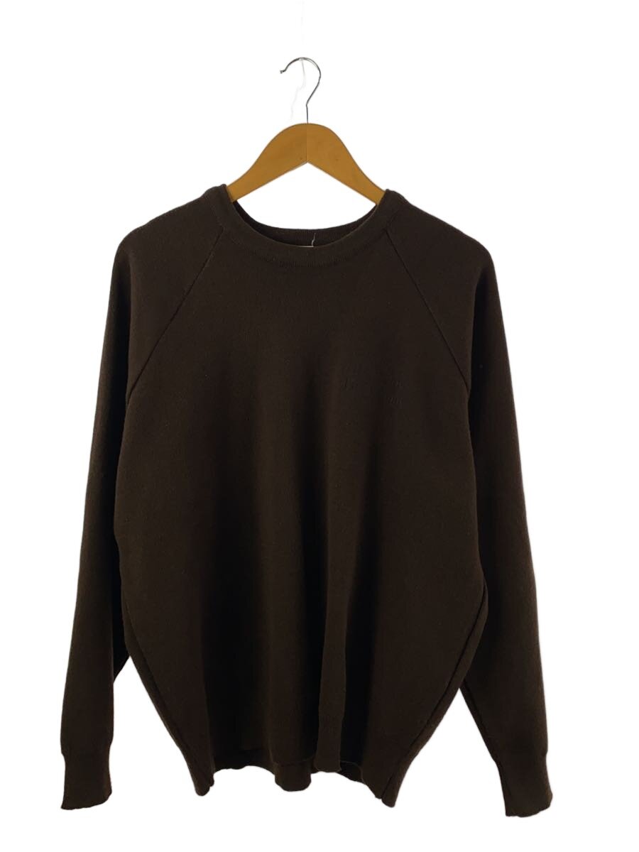 the ennoy professional◆Round Neck Pullove/ニット・セーター(厚手)/M/アクリル/BRW/AW22BRENKT01AT