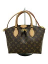 【中古】LOUIS VUITTON◆ボエシNM PM_モノグラム・キャンバス_BRW/--/BRW/総柄【バッグ】