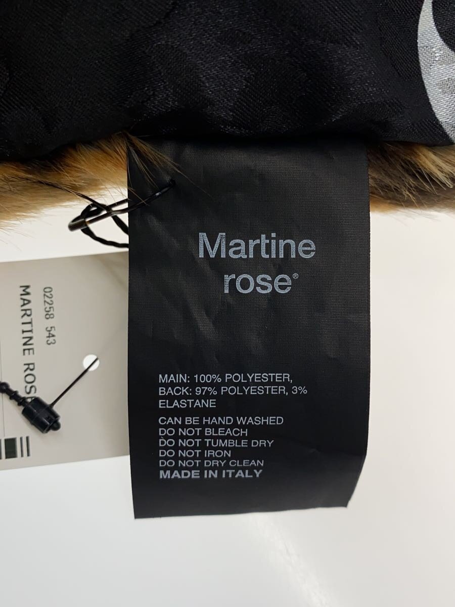 2nd STREET 楽天市場店の【中古】MARTINE ROSE◆マフラー/ポリエステル/BLK/アニマル/メンズ/1229ws34050//【服飾雑貨他】｜アングル2