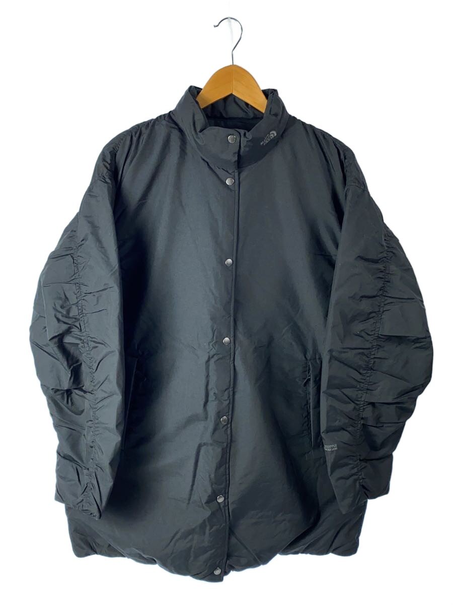 【中古】THE NORTH FACE◆オルタレーションゼファーシェルハーフコート/ロングダウンジャケット/L/ナイロン/BLK/NDW92561//【レディースウェア】
