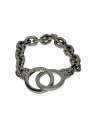 【中古】CELINE◆Golden Handcuff/SILVER/SLV/メンズ/46Q556SIL【服飾雑貨他】