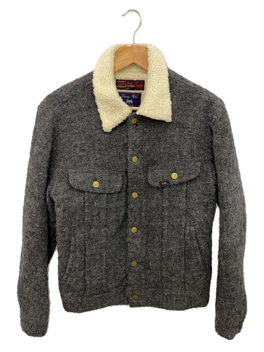 【中古】Lee RIDERS◆Gジャン/S/ウール/GRY/LS1172【メンズウェア】