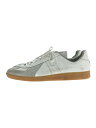 【中古】MILITARY◆ローカットスニーカー/WHT/ドイツ軍/BW-SPORT社製/GERMAN TRAINER【シューズ】(4)