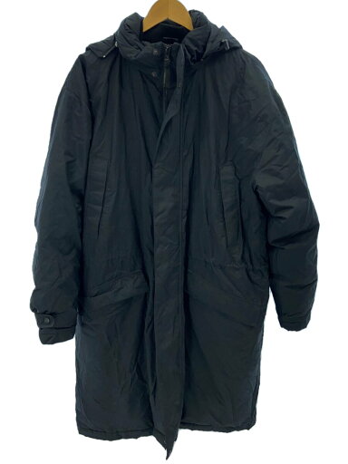 【中古】EDDIE BAUER◆ダウンジャケット/L/ナイロン/BLK/無地【メンズウェア】 【中古】EDDIE BAUER◆ダウンジャケット/L/ナイロン/BLK/無地【メンズウェア】