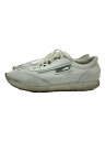 【中古】PRADA◆ローカットスニーカー/UK8.5/WHT/レザー【シューズ】(4)
