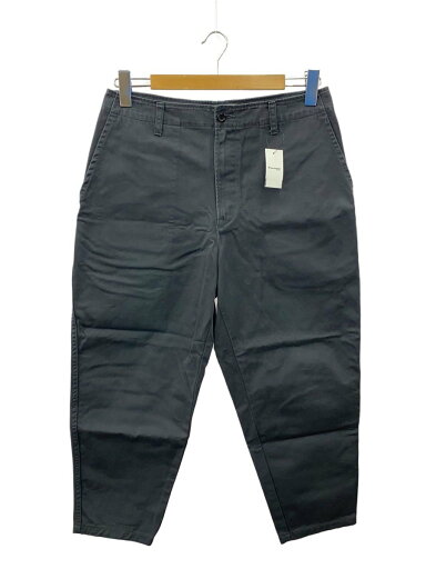 【中古】Porter Classic◆BING CHINOS/裾上げ有/ボトム/S/コットン/GRY/無地【メンズウェア】 【中古】Porter Classic◆BING CHINOS/裾上げ有/ボトム/S/コットン/GRY/無地【メンズウェア】