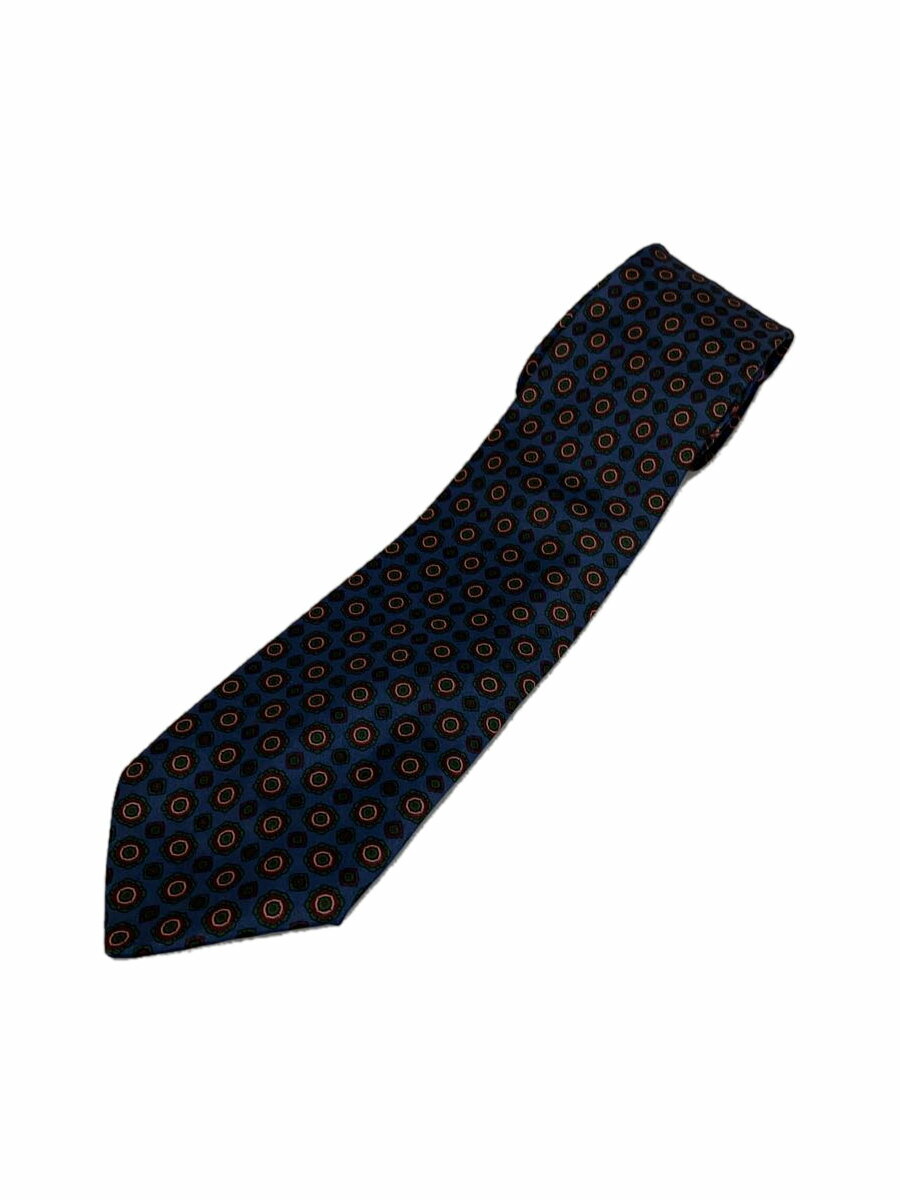 【中古】stefanoricci/ネクタイ/シルク/BLU/総柄/メンズ【服飾雑貨他】