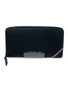 【中古】TOMMY HILFIGER◆長財布/--/BLK/メンズ【服飾雑貨他】
