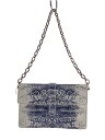 【中古】FURLA◆ショルダーバッグ/--/WHT【バッグ】