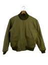 【中古】Buzz Rickson’s◆フライトジャケット/40/コットン/KHK/338-19//【メンズウェア】(4)