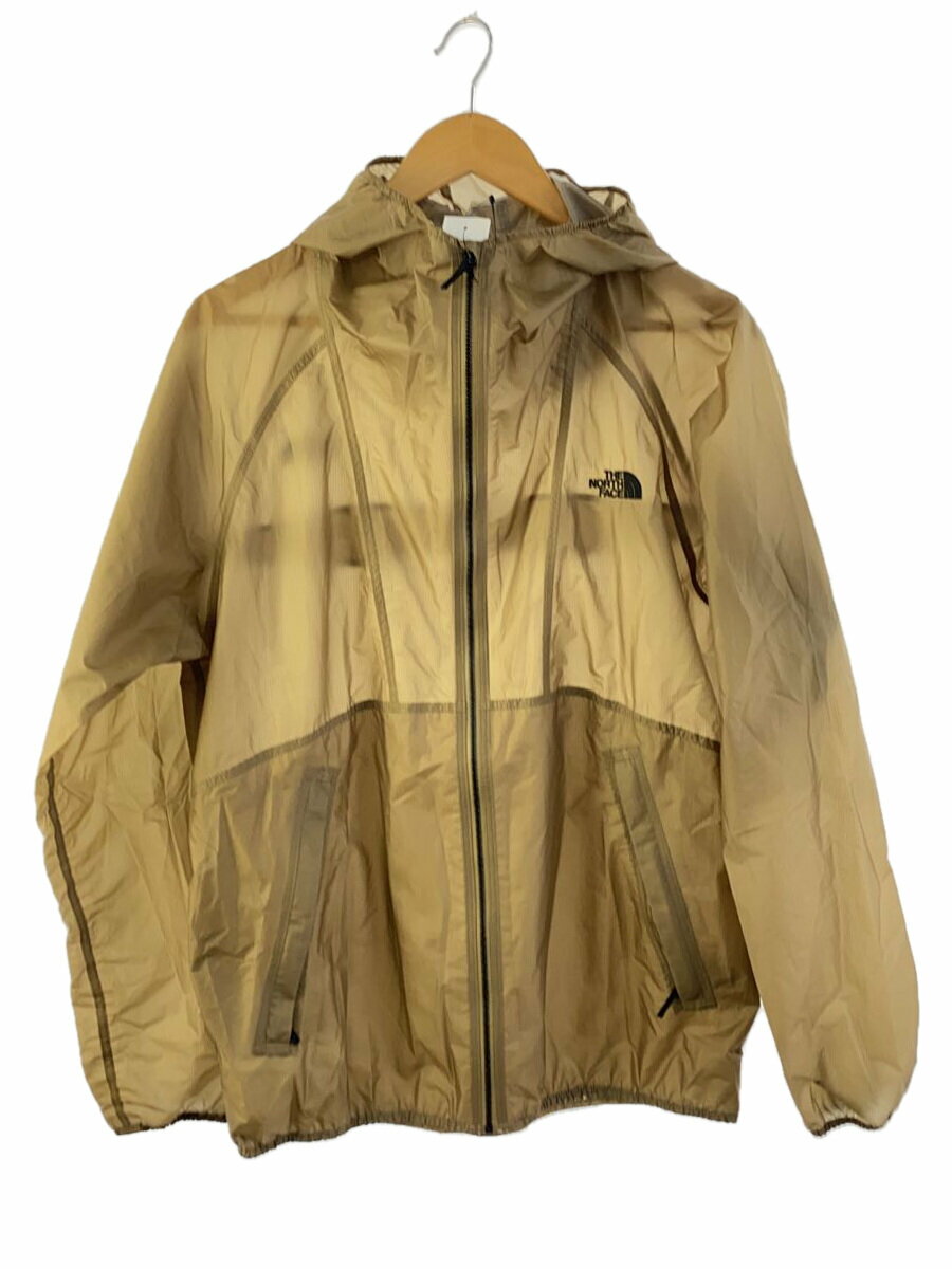 【中古】THE NORTH FACE◆ナイロンジャケット/L/ナイロン/KHK/無地/NP12390【メンズウェア】