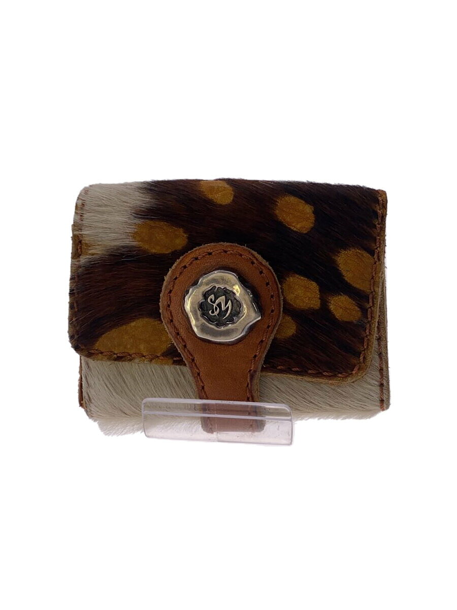 Clothing Accessories (Caps, Ties, Belts) - 【中古】WINS HOUSE◆2つ折り財布/--/BRW/メンズ//【服飾雑貨他】