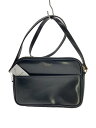 【中古】CLASKA Gallery & Shop DO◆ショルダーバッグ/レザー/BLK/無地【バッグ】