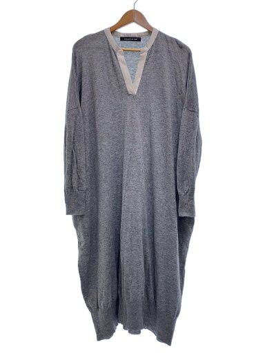 【中古】mizuiro ind◆長袖ワンピース/FREE/ウール/GRY/4-22882304【レディースウェア】 【中古】mizuiro ind◆長袖ワンピース/FREE/ウール/GRY/4-22882304【レディースウェア】