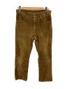【中古】Levi’s◆ボトム/33/コーデュロイ/BRW/519-1529/トップボタン裏515【メンズウェア】(4)