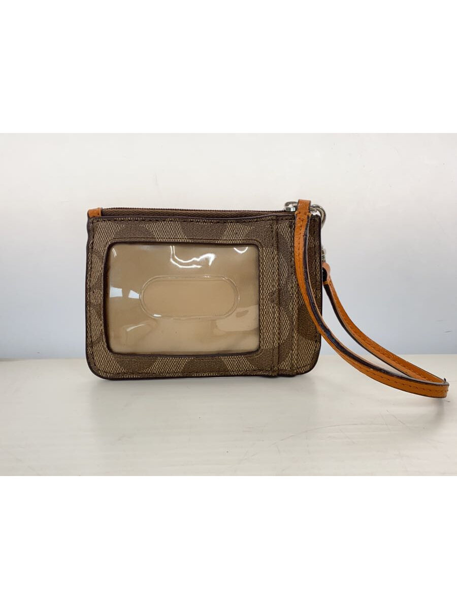 【中古】COACH◆コインケース/レザー/CML/総柄/レディース【服飾雑貨他】