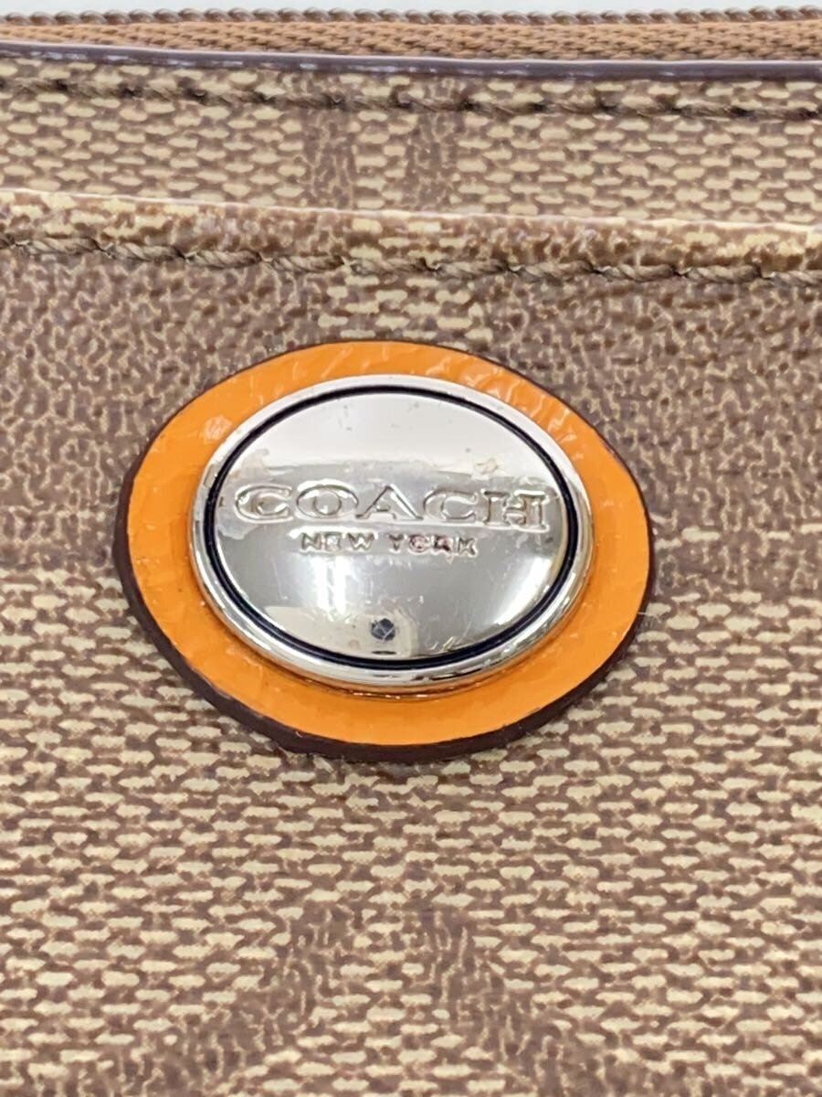 【中古】COACH◆コインケース/レザー/CML/総柄/レディース【服飾雑貨他】
